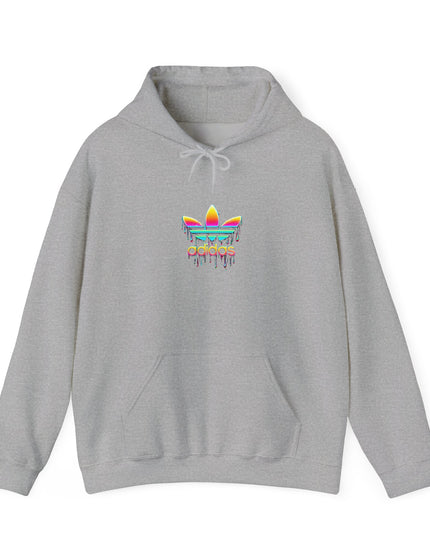 Adidas Inspired Hoodie – Trefoil Drip Sweatshirt