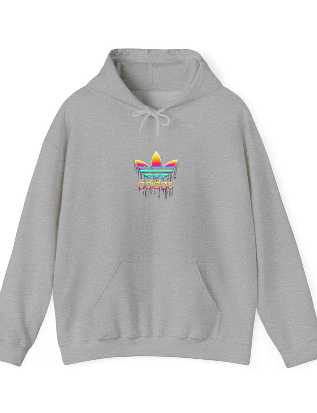 Adidas Inspired Hoodie – Trefoil Drip Sweatshirt