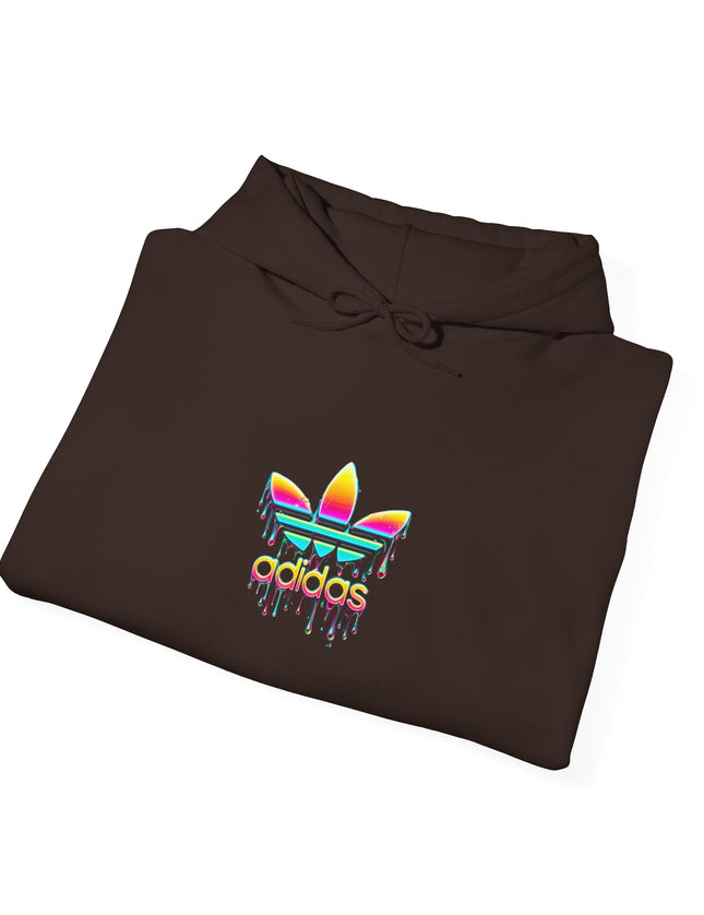 Adidas Inspired Hoodie – Trefoil Drip Sweatshirt