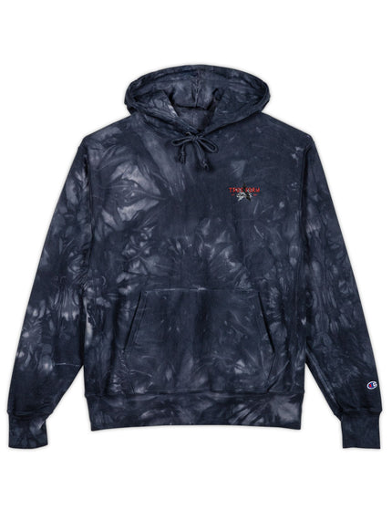 Unisex Champion Tie-Dye Hoodie (Embroidery)