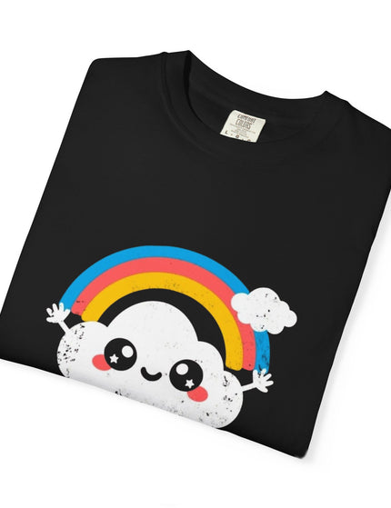We’re All Gonna Die T-Shirt – Cute Existential Crisis Rainbow Tee