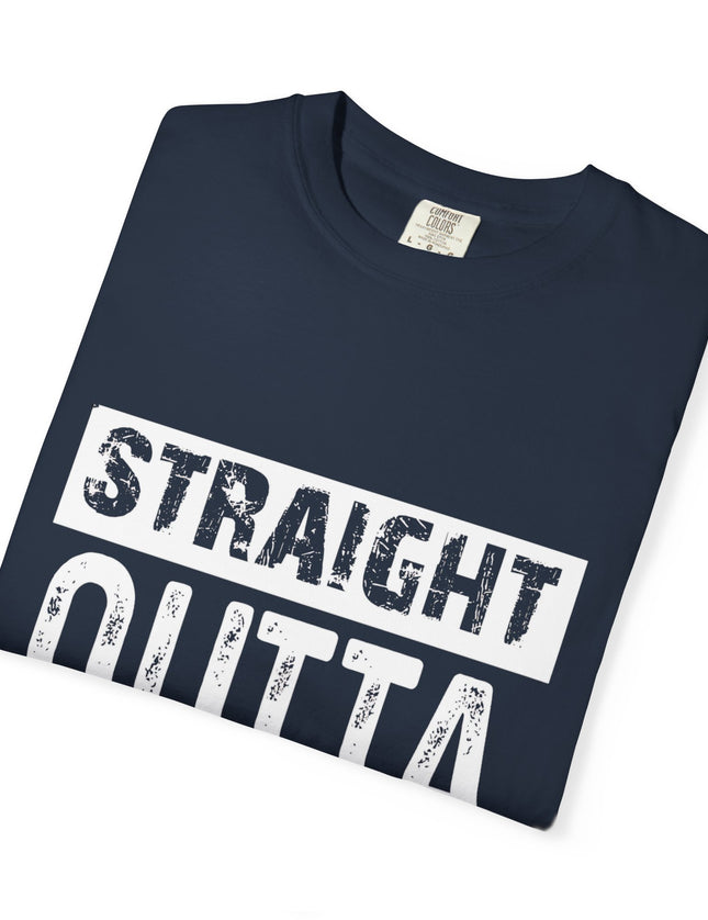 Straight Outta Energy T-Shirt – Funny Tired & Done With Life Tee