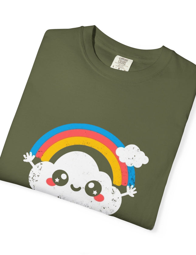 We’re All Gonna Die T-Shirt – Cute Existential Crisis Rainbow Tee
