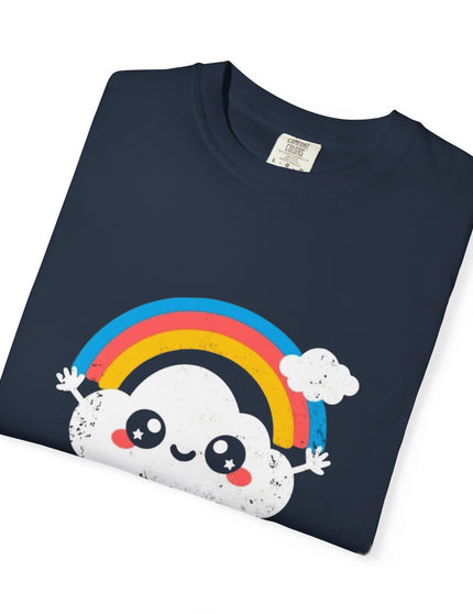 We’re All Gonna Die T-Shirt – Cute Existential Crisis Rainbow Tee