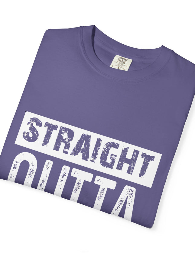 Straight Outta Energy T-Shirt – Funny Tired & Done With Life Tee