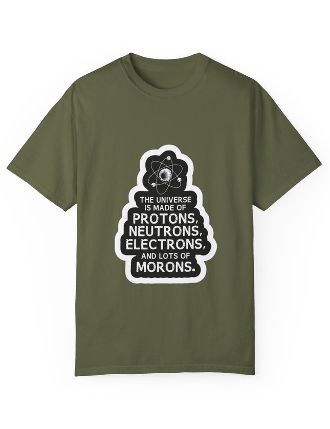 Protons, Neutrons, Electrons… and Morons T-shirt