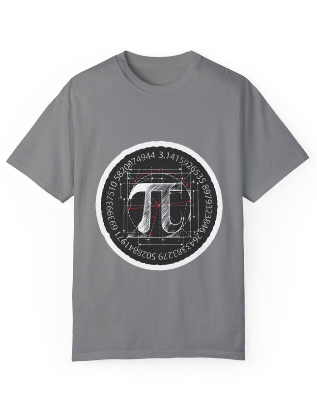 Pi Blueprint T-Shirt – Math Nerd Precision Never Ends