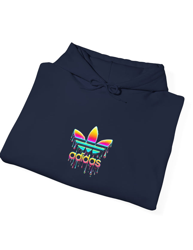 Adidas Inspired Hoodie – Trefoil Drip Sweatshirt