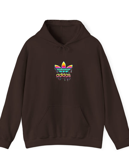 Adidas Inspired Hoodie – Trefoil Drip Sweatshirt