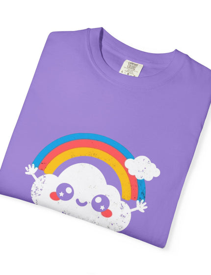 We’re All Gonna Die T-Shirt – Cute Existential Crisis Rainbow Tee