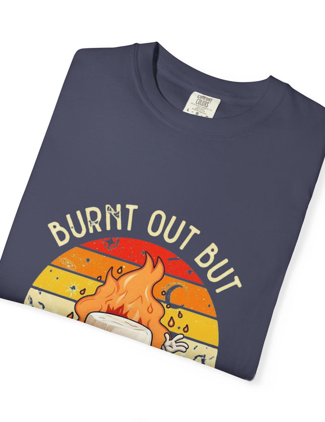 Burnt Out But Optimistic Tee – Funny Mental Health Shirt