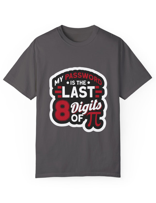 Last 8 Digits of Pi T-Shirt – Nerdy Password Joke Tee