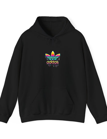 Adidas Inspired Hoodie – Trefoil Drip Sweatshirt
