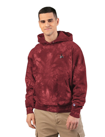 Unisex Champion Tie-Dye Hoodie (Embroidery)