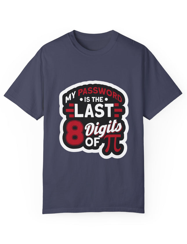 Last 8 Digits of Pi T-Shirt – Nerdy Password Joke Tee
