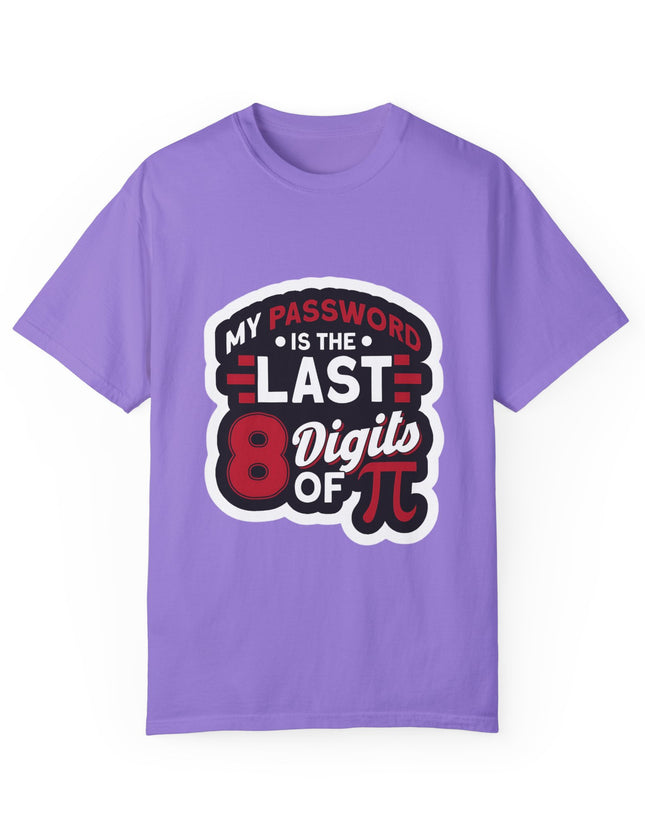 Last 8 Digits of Pi T-Shirt – Nerdy Password Joke Tee