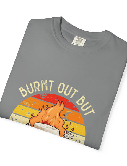 Burnt Out But Optimistic Tee – Funny Mental Health Shirt