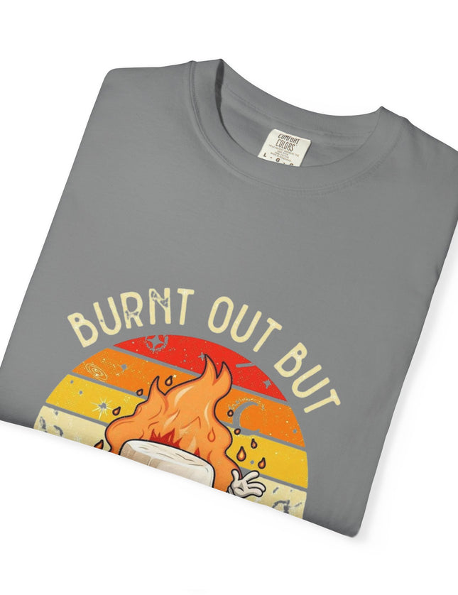 Burnt Out But Optimistic Tee – Funny Mental Health Shirt