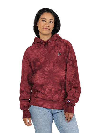 Unisex Champion Tie-Dye Hoodie (Embroidery)
