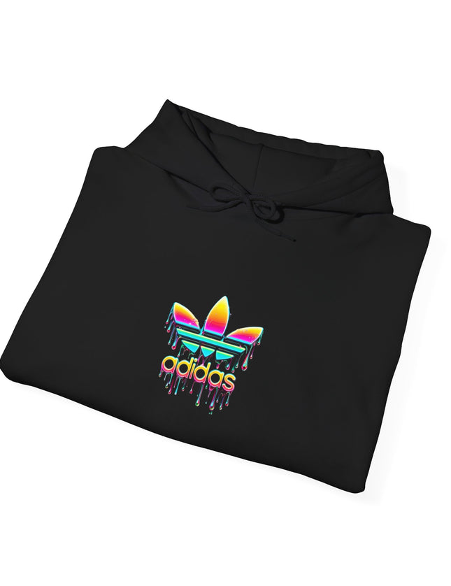 Adidas Inspired Hoodie – Trefoil Drip Sweatshirt