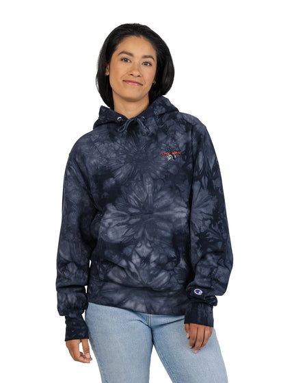 Unisex Champion Tie-Dye Hoodie (Embroidery)