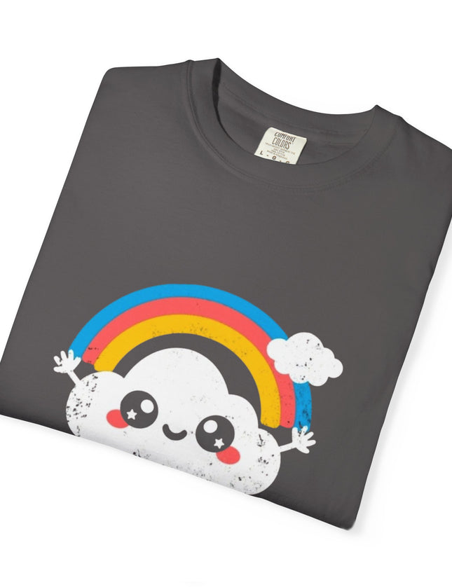 We’re All Gonna Die T-Shirt – Cute Existential Crisis Rainbow Tee