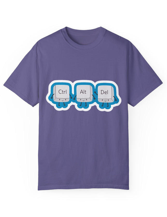 Ctrl Alt Del T-Shirt – Task Manager Trio in Action