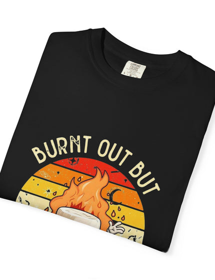 Burnt Out But Optimistic Tee – Funny Mental Health Shirt