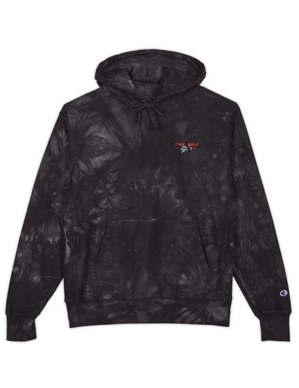 Unisex Champion Tie-Dye Hoodie (Embroidery)