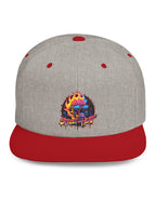Heather Grey/Red
