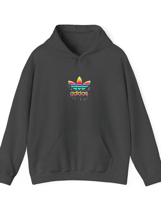 Adidas Inspired Hoodie – Trefoil Drip Sweatshirt