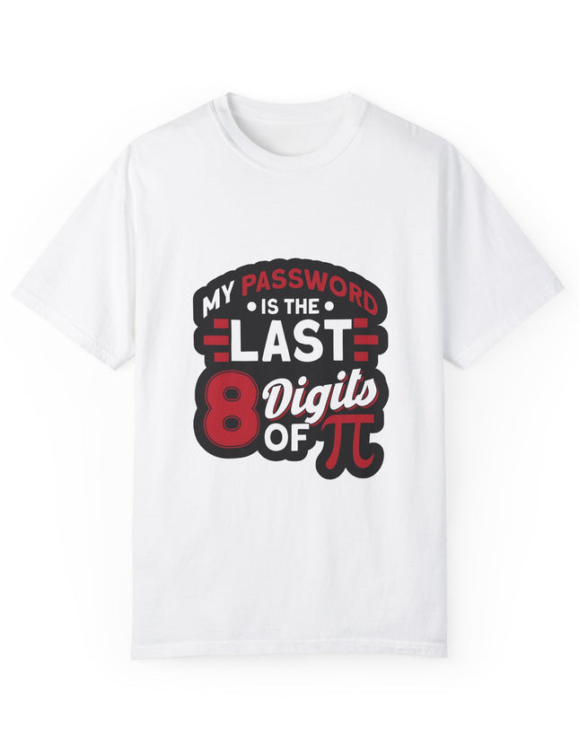 Last 8 Digits of Pi T-Shirt – Nerdy Password Joke Tee
